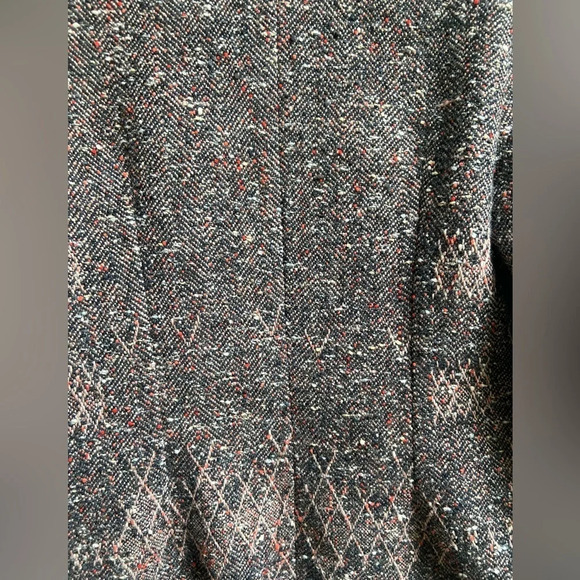 Bazar Christian Lacroix designer wool tweed pink multi colored blazer Sz 38 - Picture 8 of 14